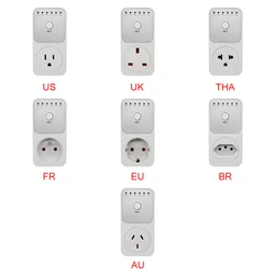 Inteligentny przełącznik czasowy gniazdko z programatorem czasowym AC 220V Timer elektroniczny odliczania przełącznik czasowy przełącznik sterowanie inteligentnej wtyczki sterującej do inteligentnego domu