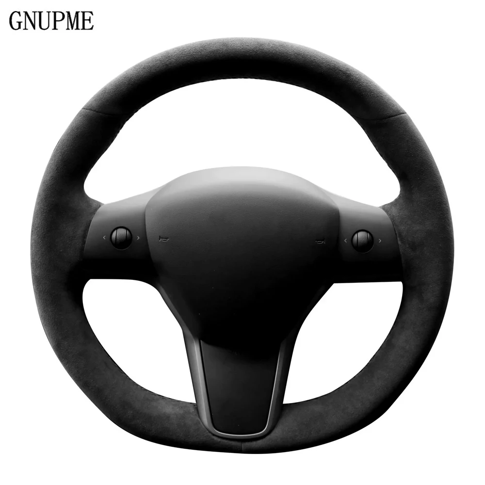 

Оплетка на руль автомобиля Tesla Model Y/Model 3, 100%