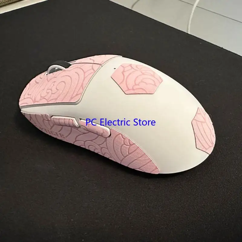 F19C Grip Tape Pink Mousepad Slip, устойчивая к GPROX Superlight 2 DEX PAD