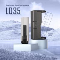 IMALENT LD35 EDC Flashlight 120LM Light Lantern LED Type-C Rechargeable Lamp Pocket Keychain Torch with Wireless Charging Case
