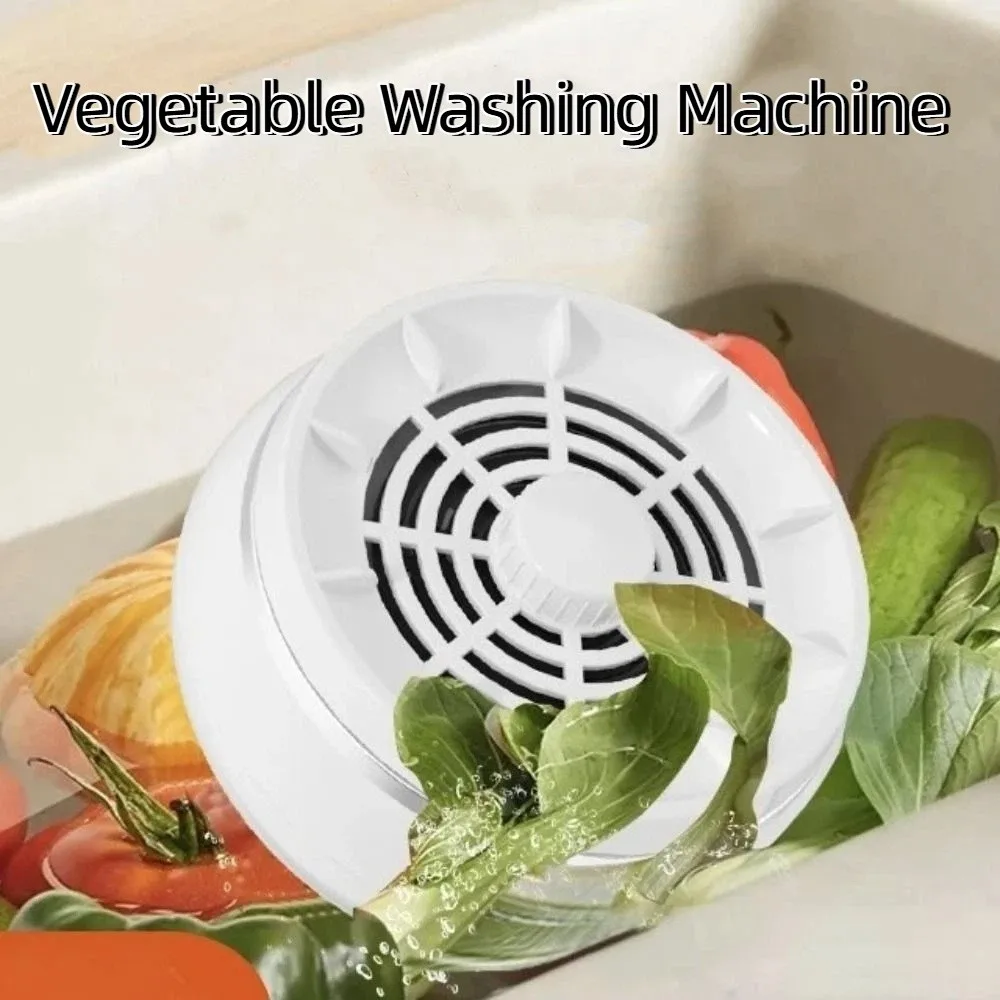 Multifunctional Fruits Cleaner Machine Magnetic Charging Automatic Vegetable Washing Machine Safe Waterproof