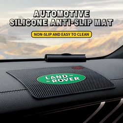 Alfombrilla antideslizante de silicona para salpicadero de coche, soporte para teléfono, almohadilla antideslizante para Land Rover Range Rover Evoque Velar Defender Discovery, 1 unidad