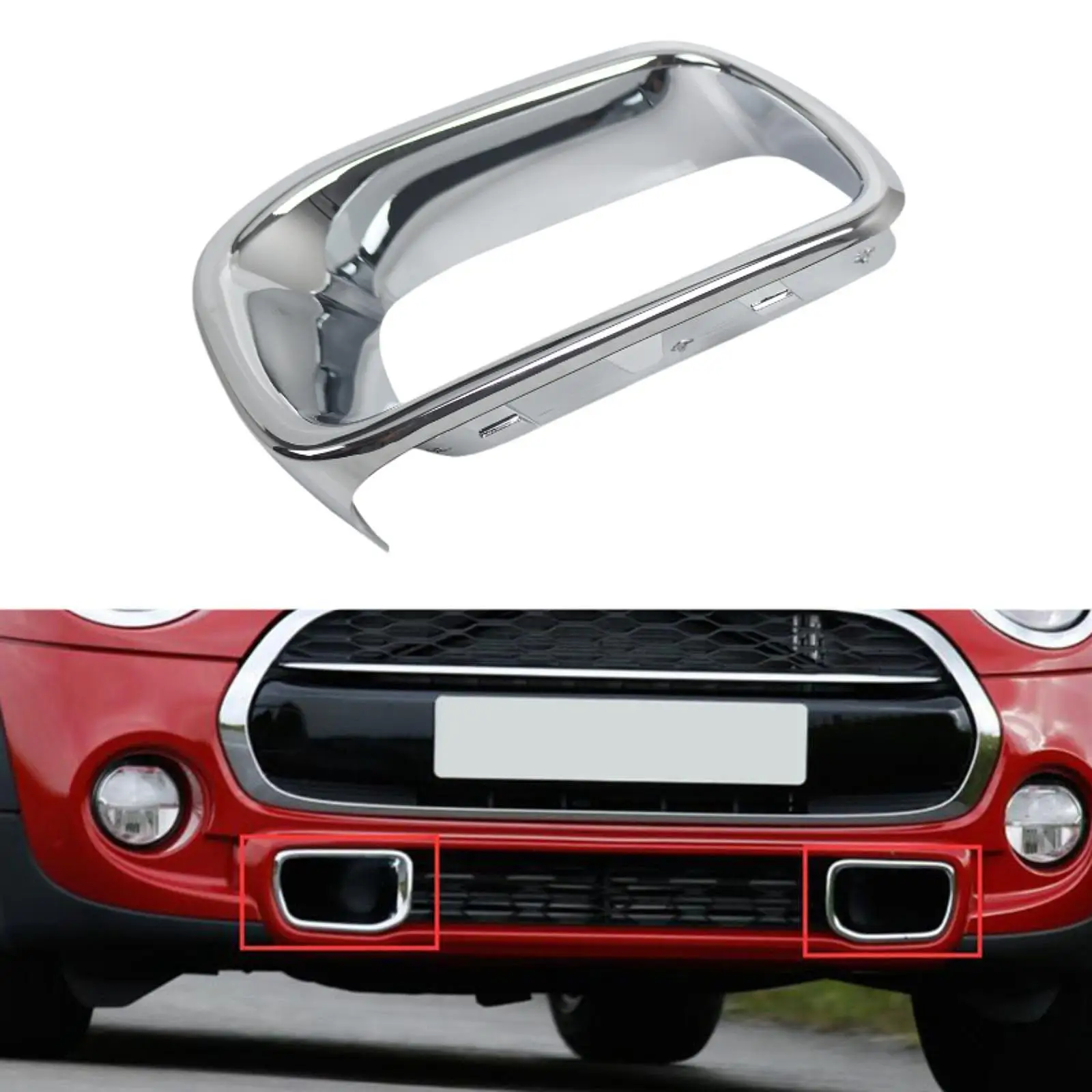 Front Cover Air Duct Frame Easy to Install 51117337811 Assembly Sturdy Spare Parts Left Side Replaces for F56 F57