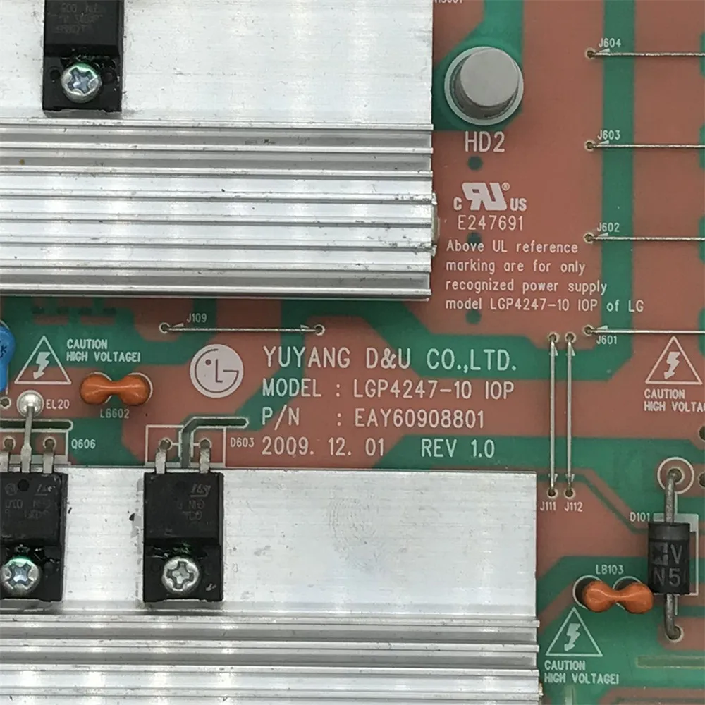 EAY60908801 LGP4247-10 10P For LG 55LE5300 55LE5500 Power Supply For TV Plate Power Supply Card Professional TV Accessories