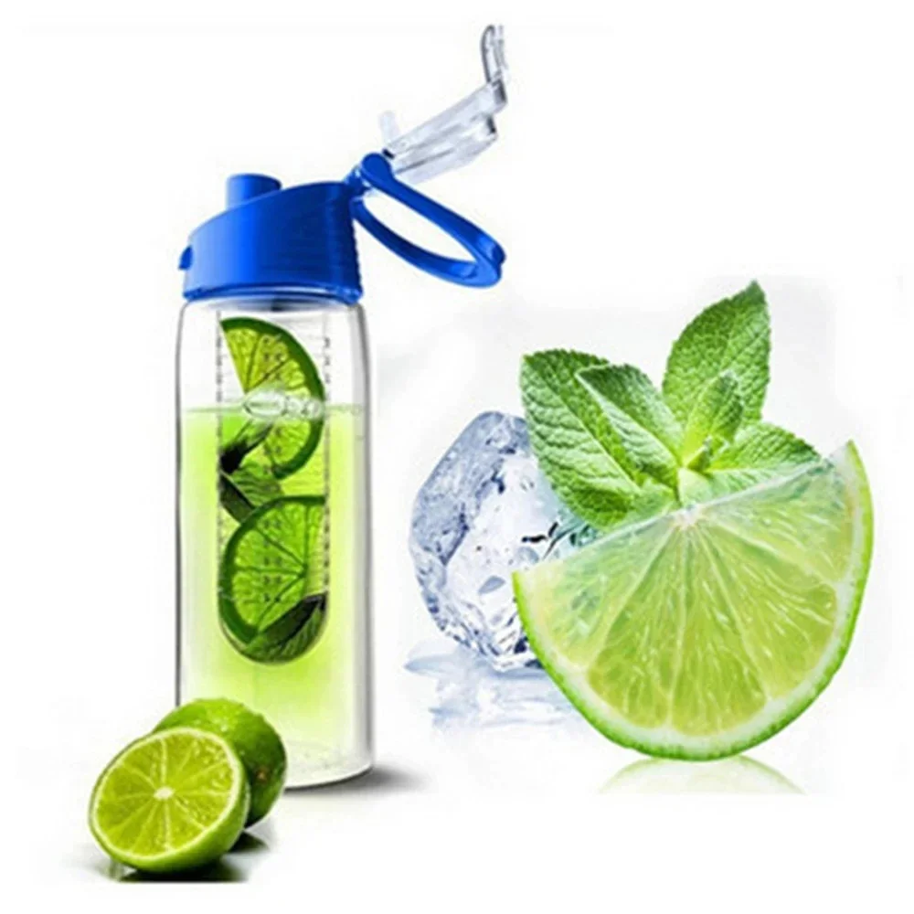 800 ML Fruit Infuser Infusing Infuser Water Bottle Portable Sports Health Juice Maker Sports Lemon Drinkware Running Parachute