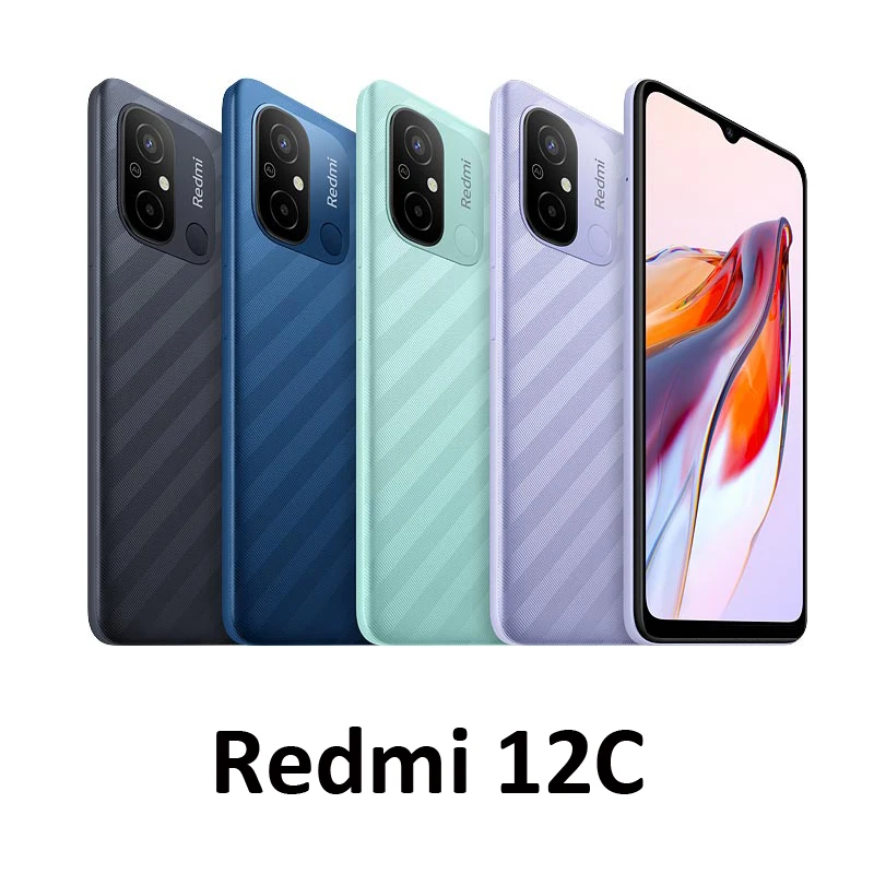 Phone SIM Card Tray Slot For Xiaomi Redmi 12 5G New SIM Chip Micro SD Card Adapter Holder Reader Blue Black For Redmi 12C image 3