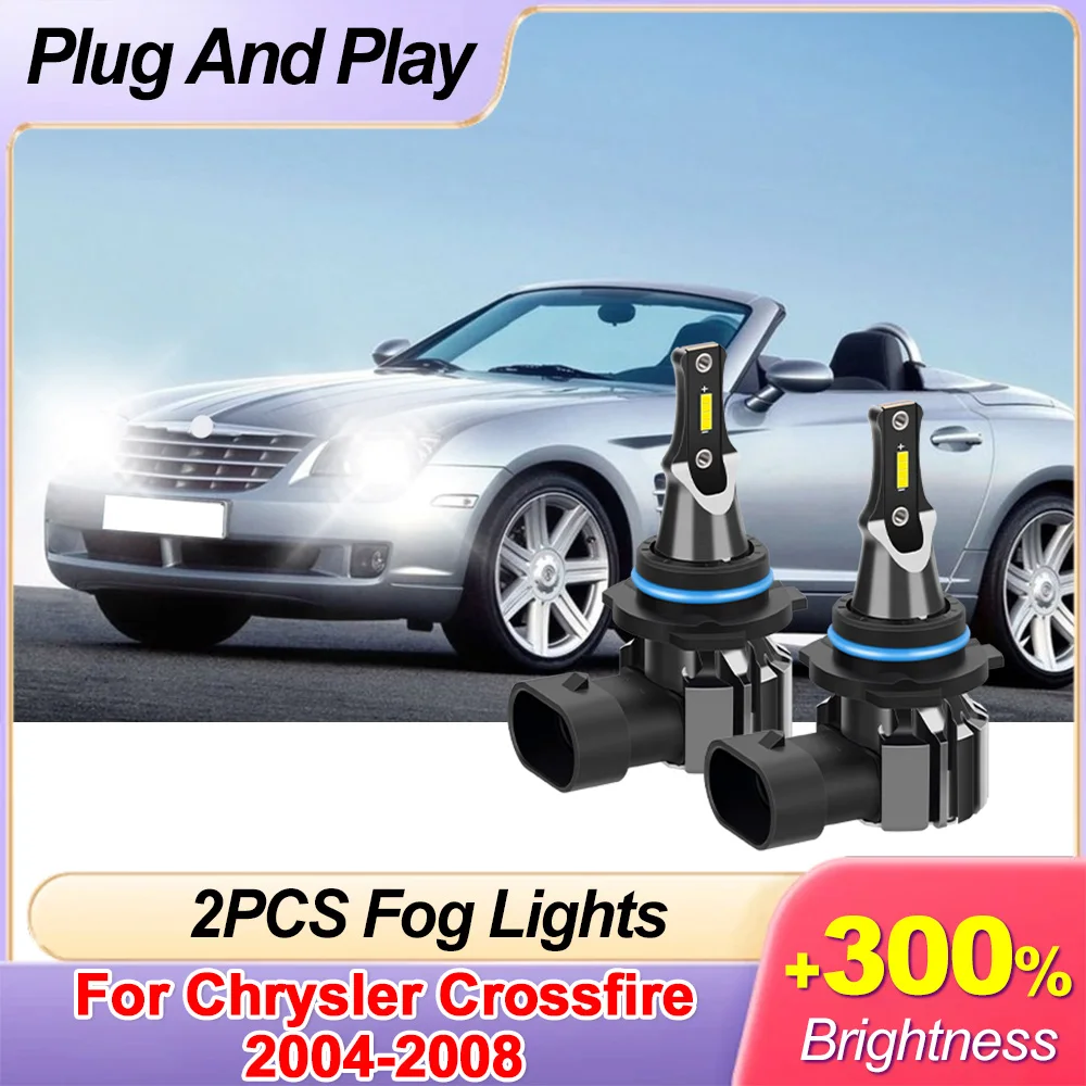 

Для Chrysler Crossfire 2004-2008 Противотуманные фары Светодиодные автоматические лампы дневного света 200 Вт 12 В Plug and Play Настоящий 1:1 дизайн мини-размера