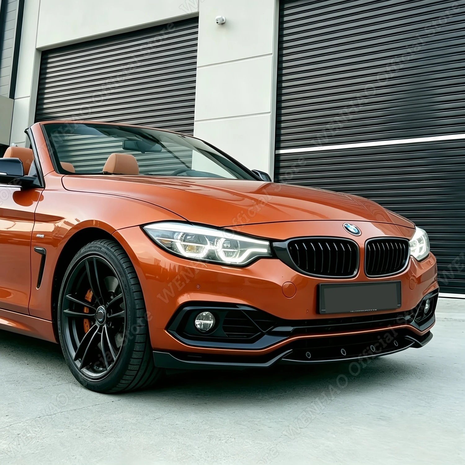 

Gloss Black Car Front Bumper Splitter Lip For BMW F32 F33 F36 420i 420d 430i Not For M Sport 2014-2020 Tuning Bumper Guard Trims