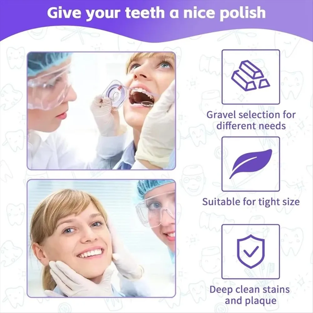 Portable Dental Polishing Strips 20/30/50um Multifunctional Colored Rolled Molar Strips Tooth Interdental Sanding Surface