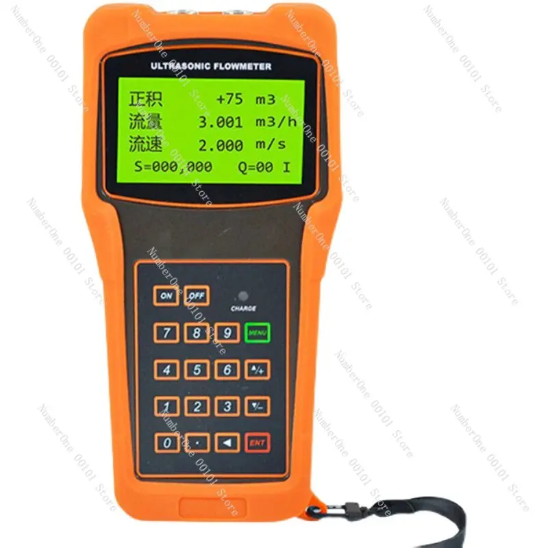4-20ma Ultrasonic Flow Meter Manufacturers  DN15-DN6000 Portable Handheld Water Doppler
