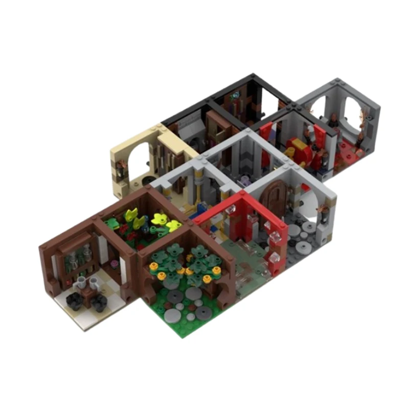 vignette for 66765 classic dungeon game movie figures display stand diorama blocks collection scene blocks accessories accessory