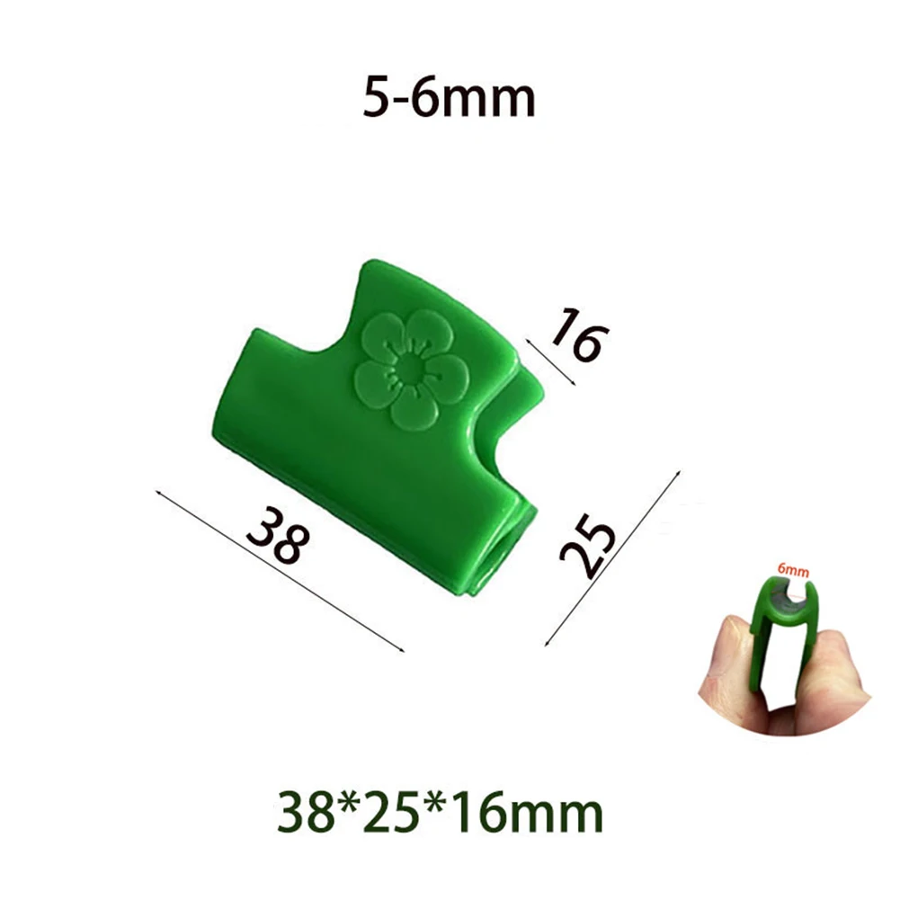 Durable High Quality Practical Greenhouse Clamp Pipe Clips Replacement Tool 6mm Adapter Assembly Lamination Card