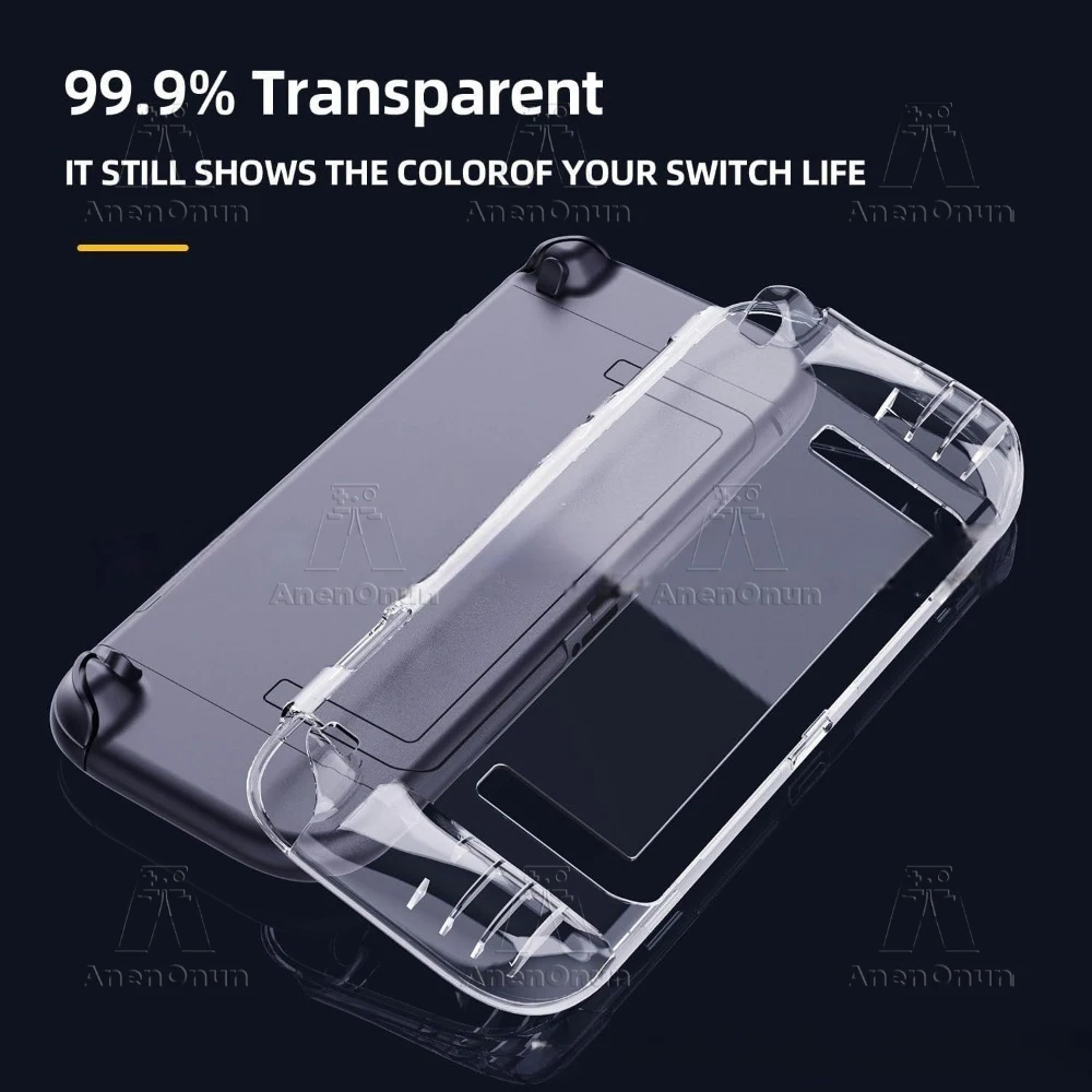 Przezroczyste etui TPU do przełącznika 2 Semi-Wrap Cover Skin Anti-fall Anti-Scratch Antypoślizgowa Ultra-Clear Crystal Miękka powłoka ochronna