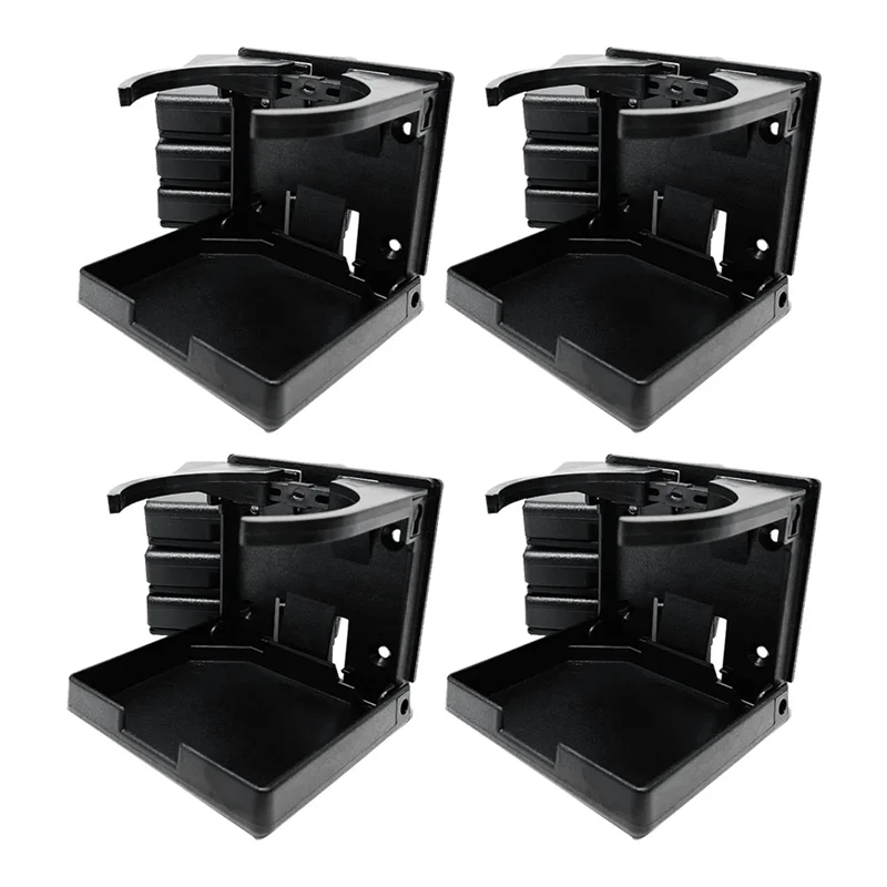 

M93K-Boat Cup Holder Set Of 4 Folding Boat Cup Holders For Drinks Wall Cup Holder For Boat & RV Cup Holder Motorhome