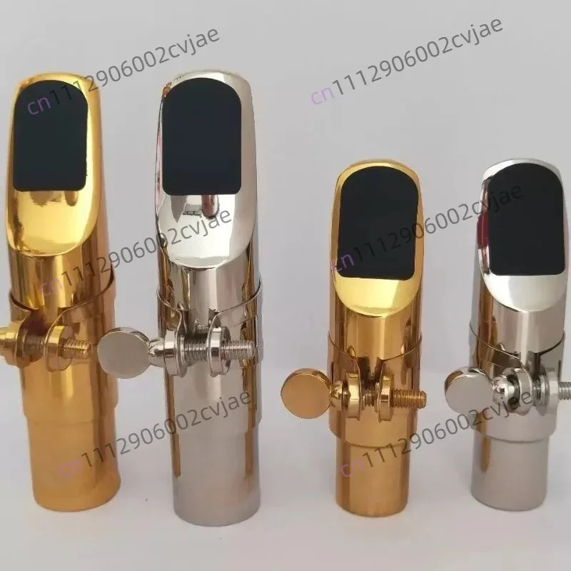 Pure Brass S90 E-flat Alto Saxophone Metal Flute Head B-flat Alto Treble Flute Head Accessories