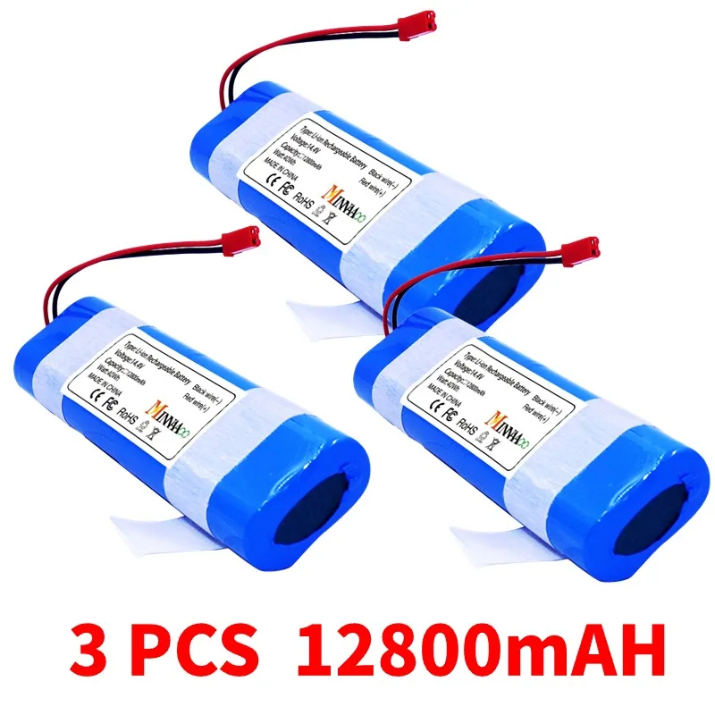 

Original 14.4 V 12800mAh 4S1P 18650 Für ILife V3s Pro V50 V5s V8s X750 Roboter Staubsauger