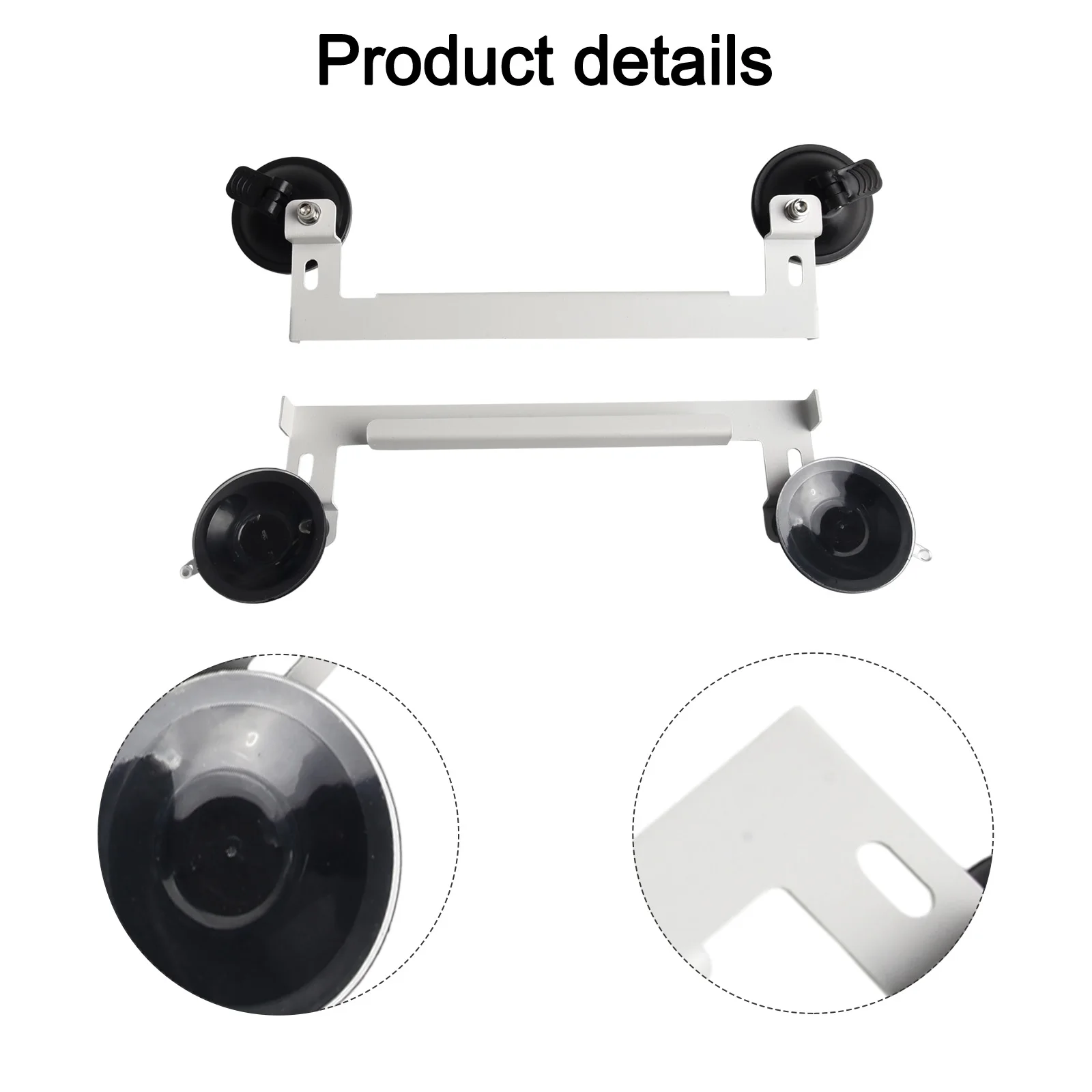 

2Pcs For Starlink For Mini Sunroof Suction Cup Mount Kit Rotatable Star Chain Sucker Mount Stand For Car And Sunroofs