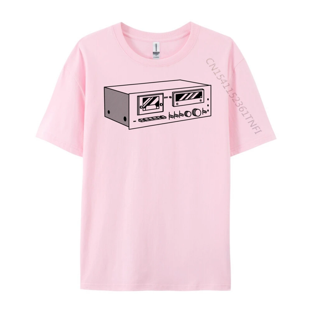レトロカセットデッキ決して忘れない XS グラフィック Tシャツハロウィン Tシャツヒップホップヴィンテージ Tシャツ男性男性服