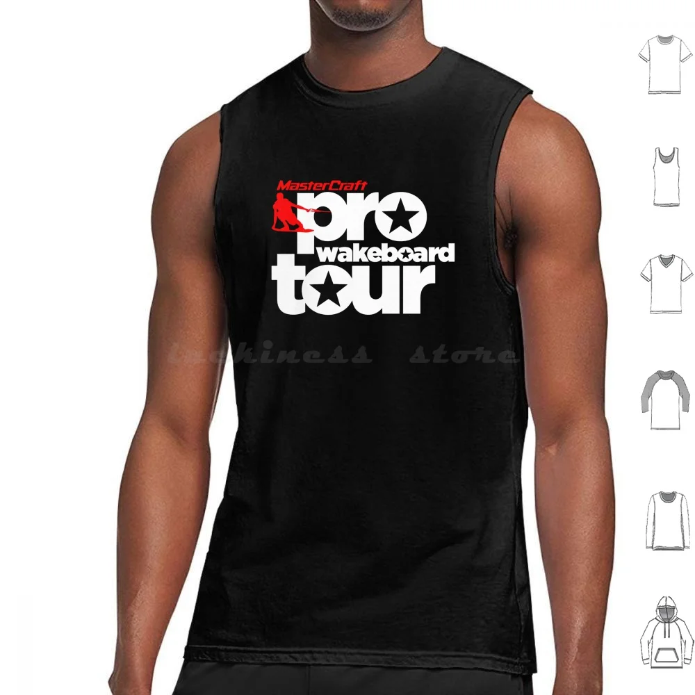 Boats Wakeboard Tour Tank Tops Vest Sleeveless Boats Wakeboard Tour