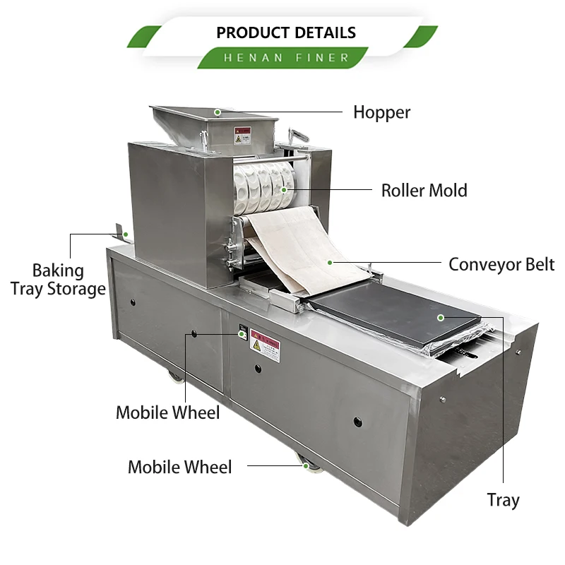 Biscuit Making Machine Cookie Forming Machine Cookie Making Machine Automatic Stainless Steel for Food Processing Custom