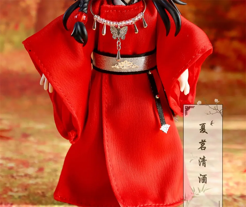 Anime TGCF Tian Guan Ci Fu Xie Lian Hua Cheng Handmade Ancient Costume OB11 P9 P10 Clothes Clothing Cosplay Original Kids Gift