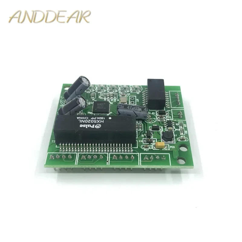 Industrial grade 10/100Mbps wide temperature low power 4/5 port wiring splitter mini pin type micro network switch module