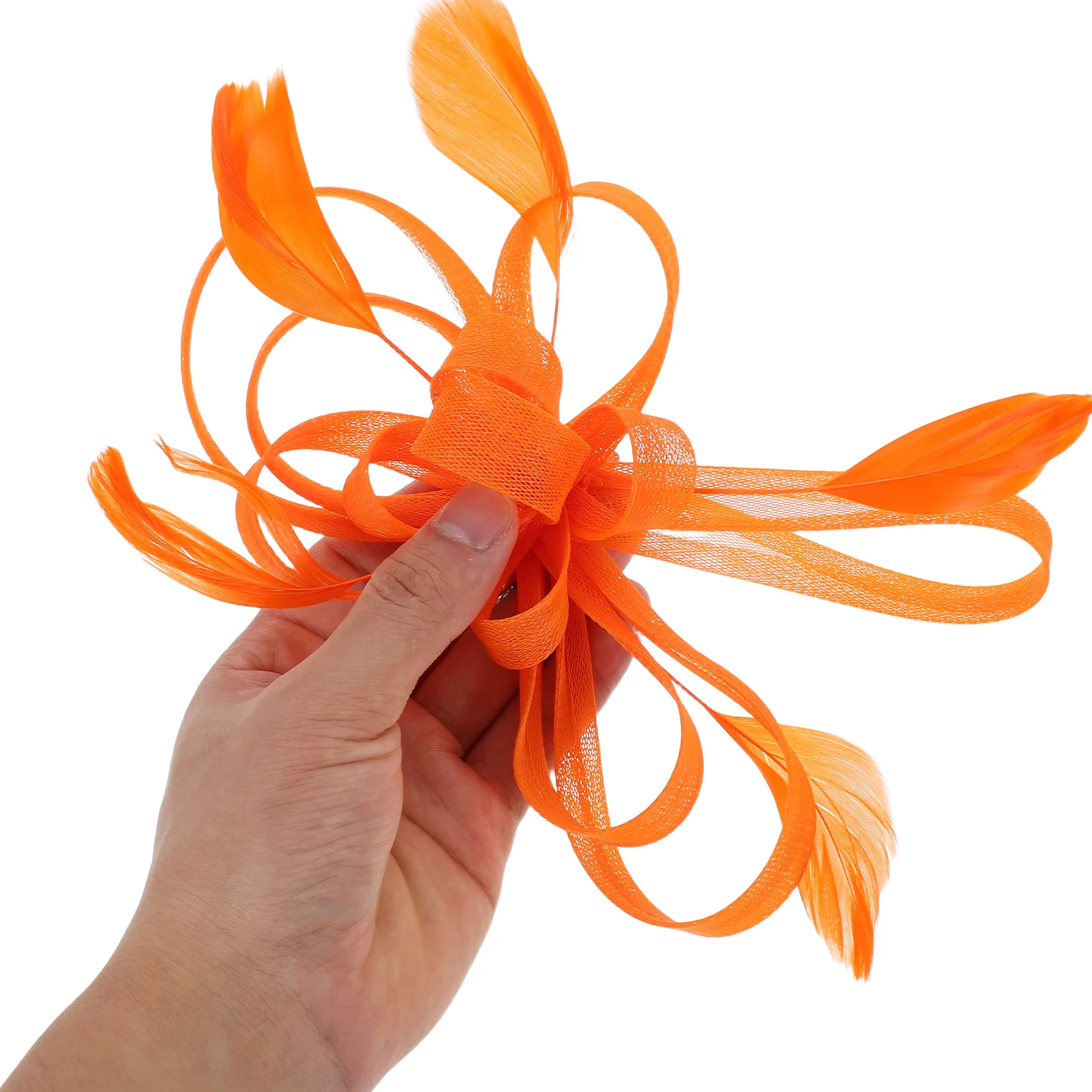 

Mesh Headdress Bridal Wedding Hair Pin Fascinator Clip Elegant Accessories for Ladies Party Banquet