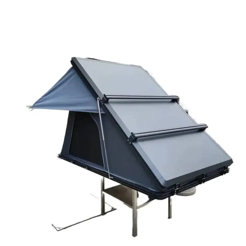 

Factory Hot Selling Hardtop Outdoor Camping Tents Solar Panels Car Roof Top Tent Aluminum Clamshell Hard Shell Rooftop Tent