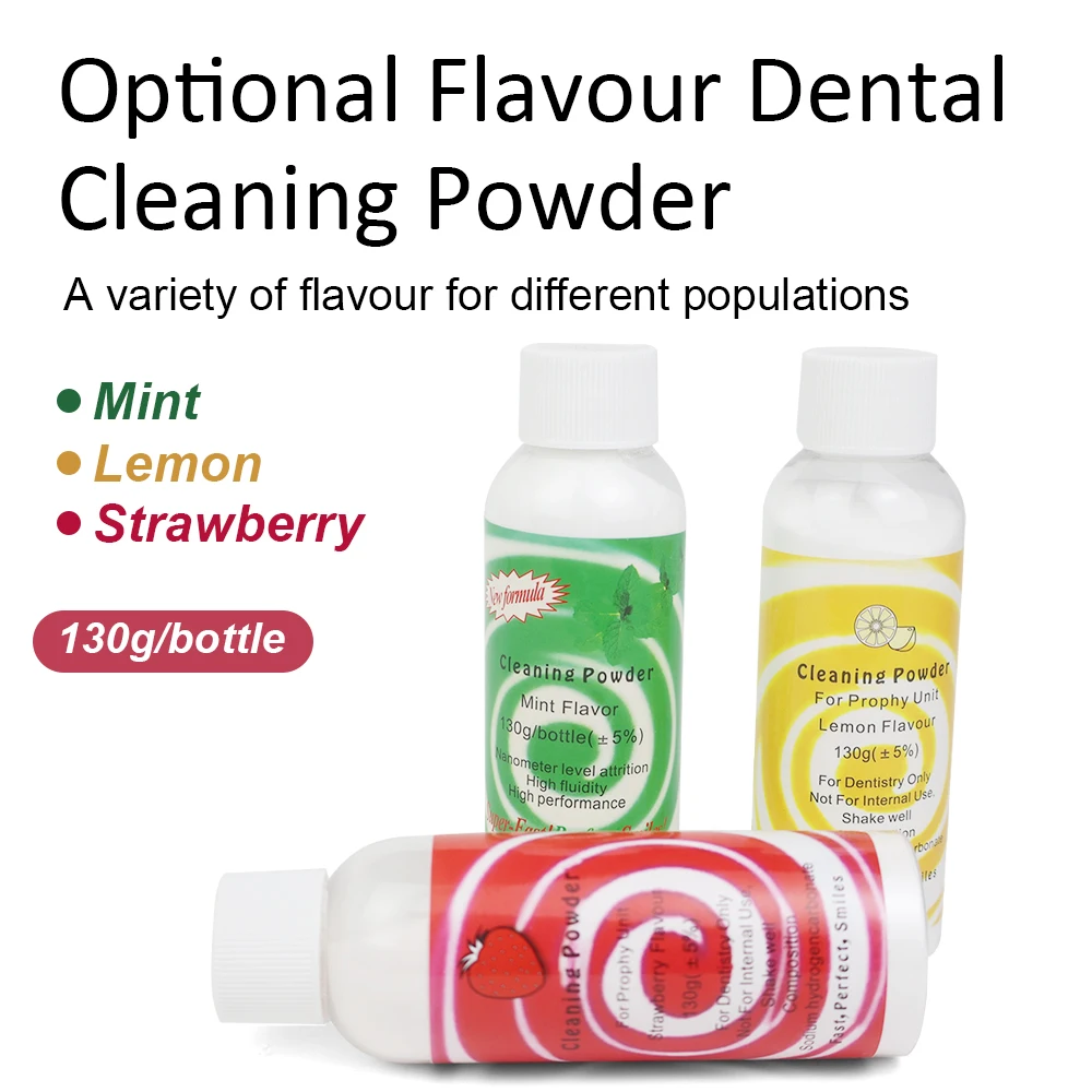 Professional Dental Cleaning Powder for Prophy Jet Polisher Air Powder Teeth Polish Decontamination
