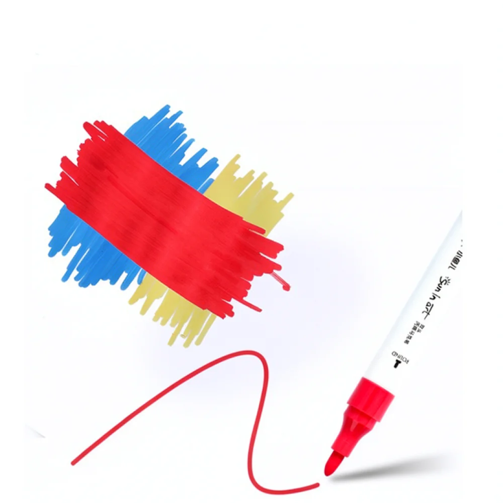 For Xiaoyuer Dual Tip Paint Pens Set Acrylic Markers For Professional Art Drawing Coloring Graffiti School Stationery Supplies