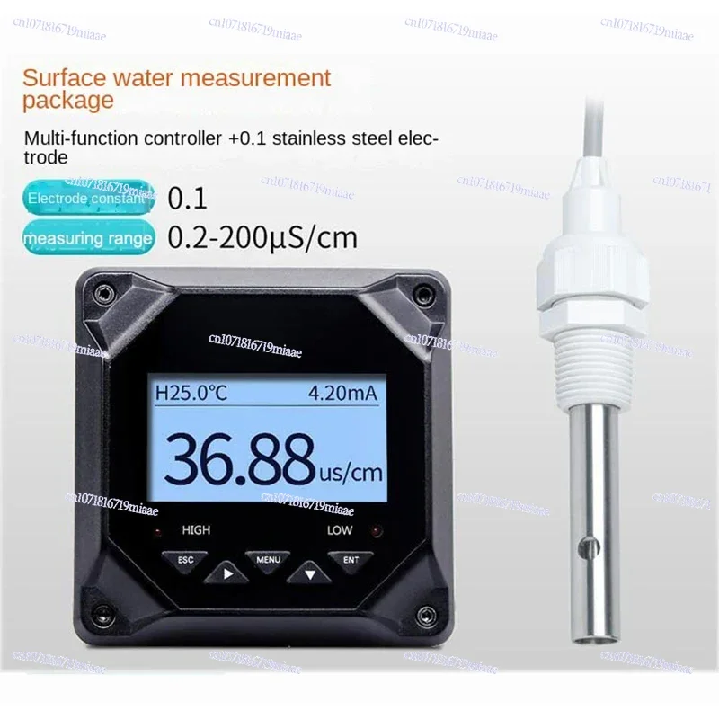 Online Conductivity Tester Water Quality Measurement Detector Conductivity Sensor