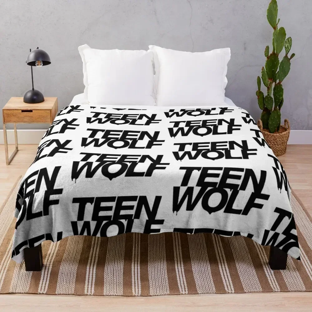 

Teen wolf Throw Blanket Luxurious Soft Blanket Holiday Gift for Family