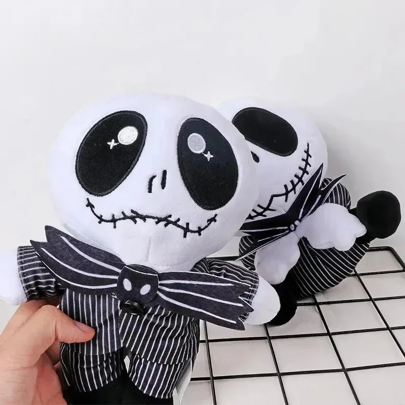 17-25CM Jack Skellington muñeco de peluche juguetes el pesadilla antes de Navidad juguetes de peluche suaves para niños regalos de Halloween/*-