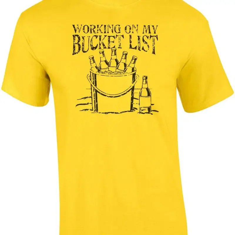 Working On My Bucket List T-Shirt