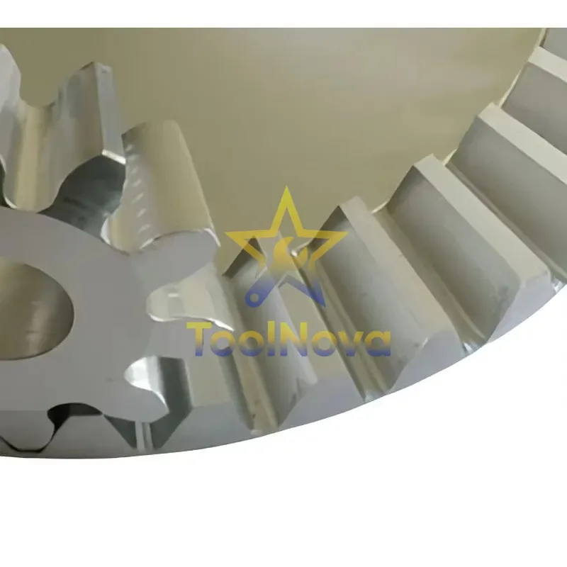 2026Hotsale* Straight Bevel Gear Set Custom Size Module Ratio Bore Smooth Meshing Heavy Load Wear Resistant for Gearbox