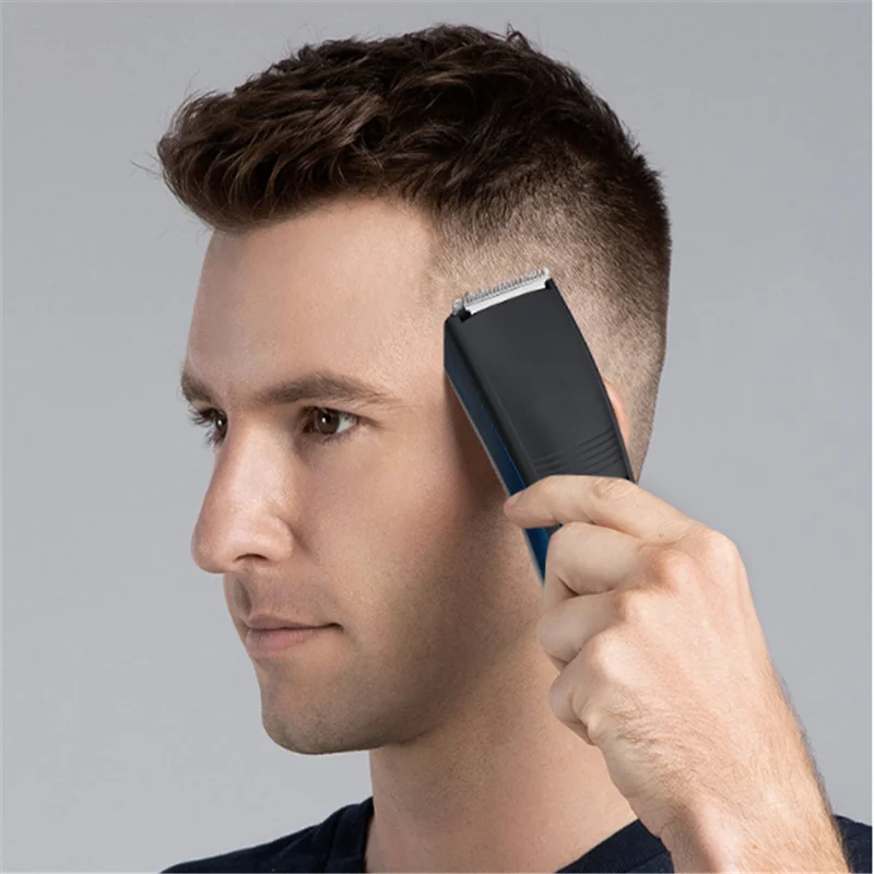 الكهربائية الرجال أداة تهذيب اللحية 0.5 مللي متر الدقة الوجه التهيأ المقص الشارب نمط ماكينة حلاقة الوجه آلة حلاقة السوالف قطع