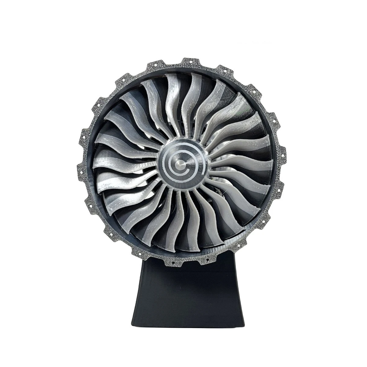 Flaggschiff 25cm kleine Rollo Turbofan Motor Modell Motor Aero Motor Geschenks ammlung