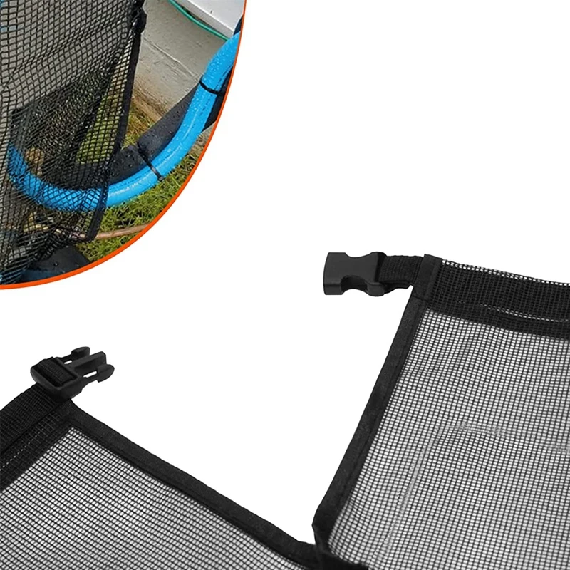 Air Conditioner Cover,All Seasons Mesh Air Conditioner Cover For Outdoor AC Unit,Adjustable AC Unit Protect Cover