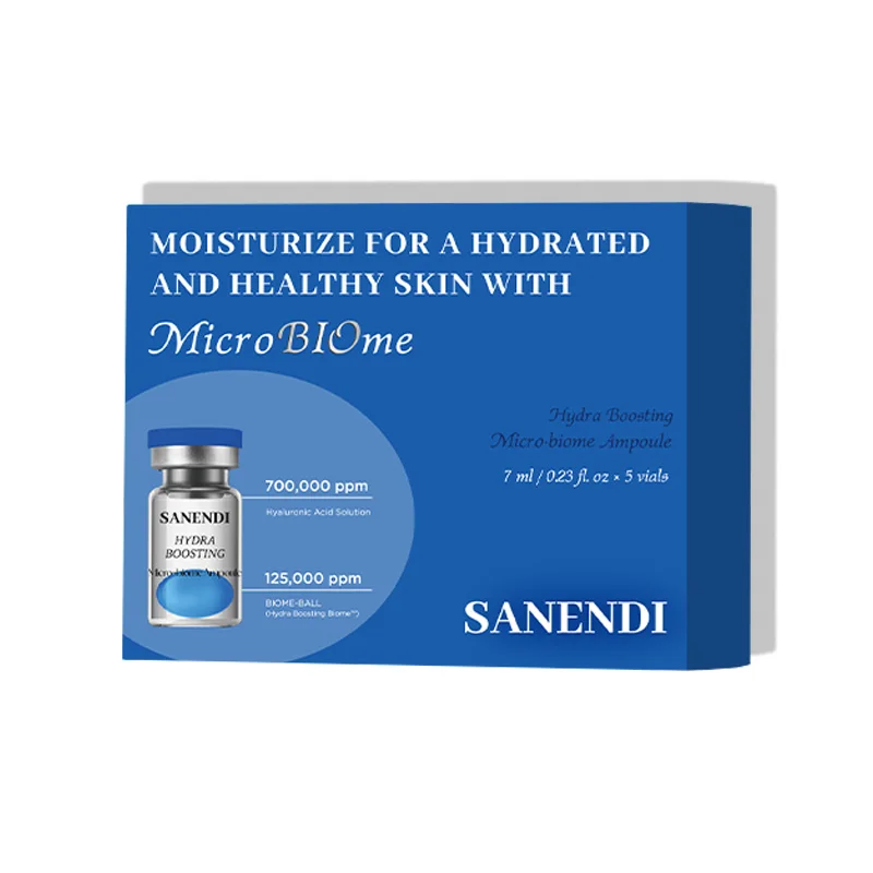 Sanendi مرطب الوجه جوهر Micro BlO me جوهر يهدئ البشرة تحفيف العمر الوجه ثبات وترطيب مجموعة العناية بالبشرة 7 مللي #6