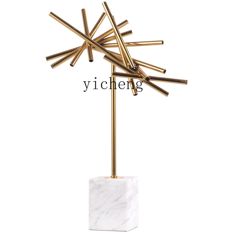 

ZC wine cabinet decoration handicrafts modern home accessories ornaments study living room TV cabinet desktop ornaments
