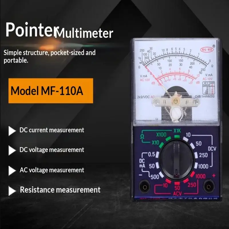 NEW YX-360TRD Pointer Multimeter All-in-one Multimeter Voltmeter Ammeter Electrical Measuring Instruments