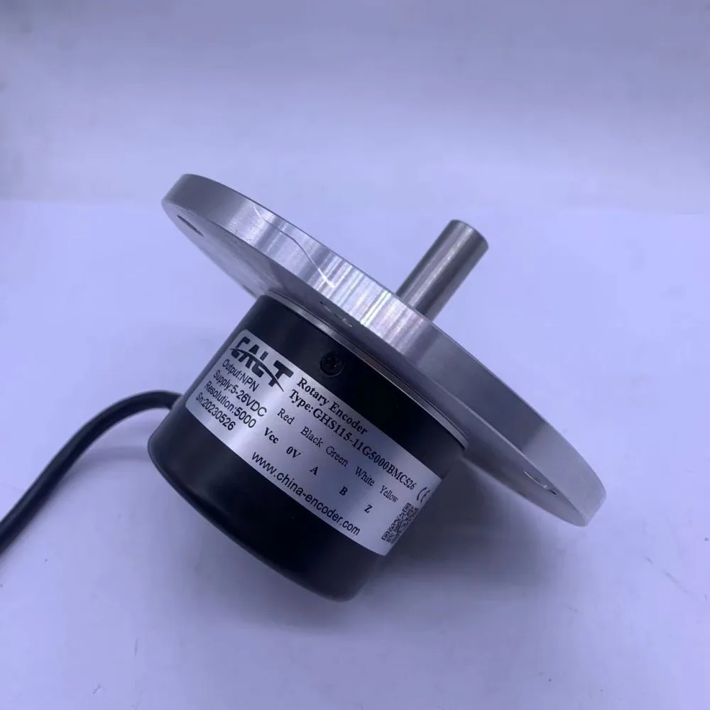 GHS115-11G5000BMC526 rotary encoder NPN output 5-26VDC