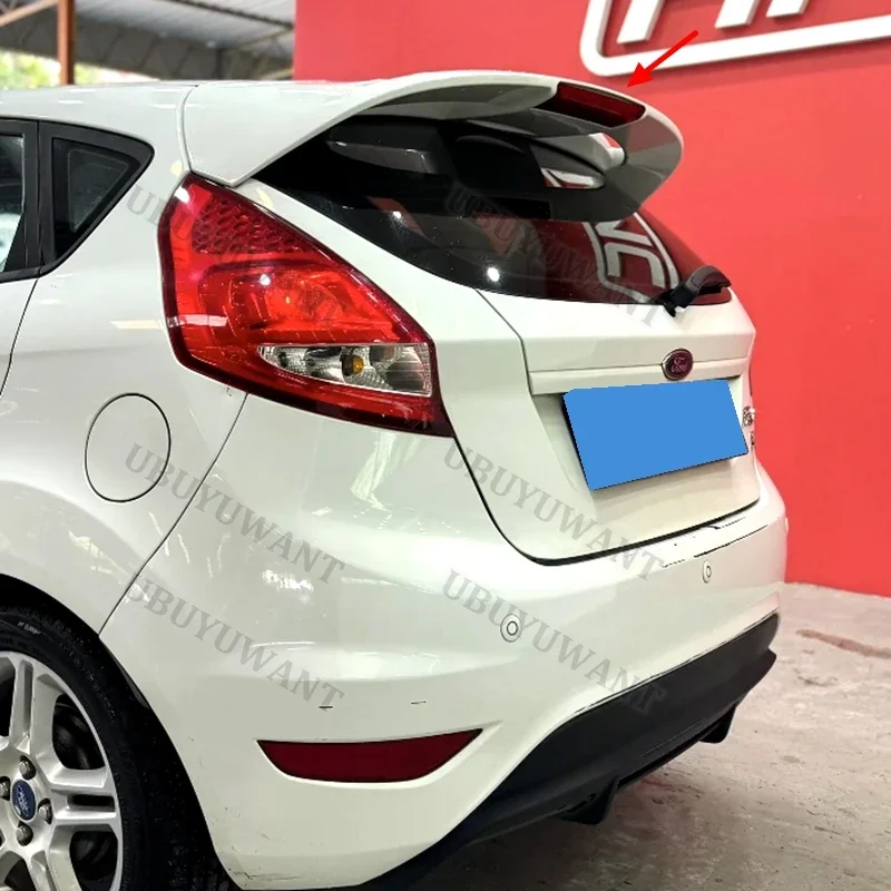 For Ford Fiesta MK6 MK7 2008-2017 ABS Spoiler Car Tail Trunk Spoiler Rear Wing Tail Wing Decoration view 5