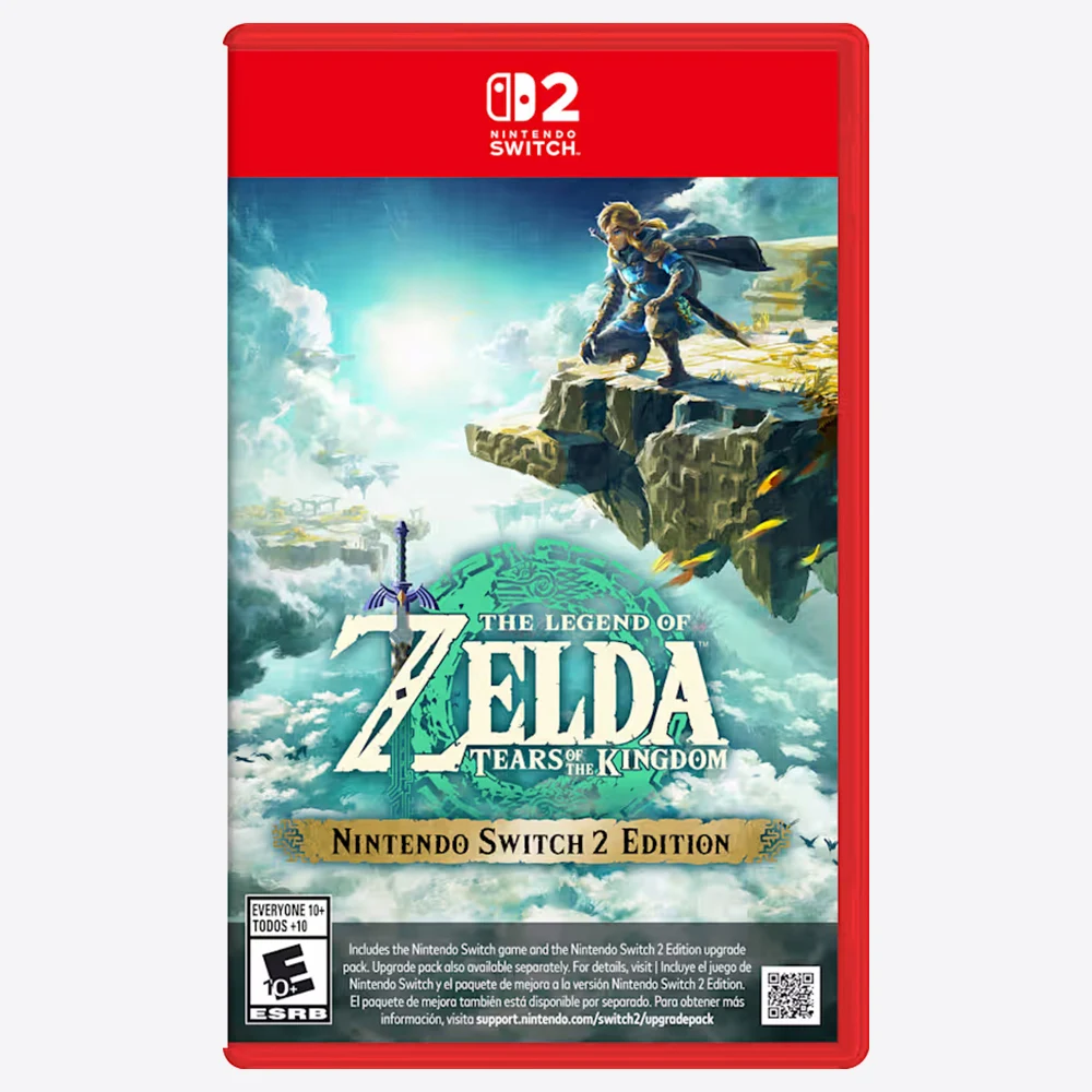 Zelda Tears of the Kingdom Nintendo Switch 2 Juegos Games Deals Nintendo Physical Game Card Action Game for Switch 2 Console