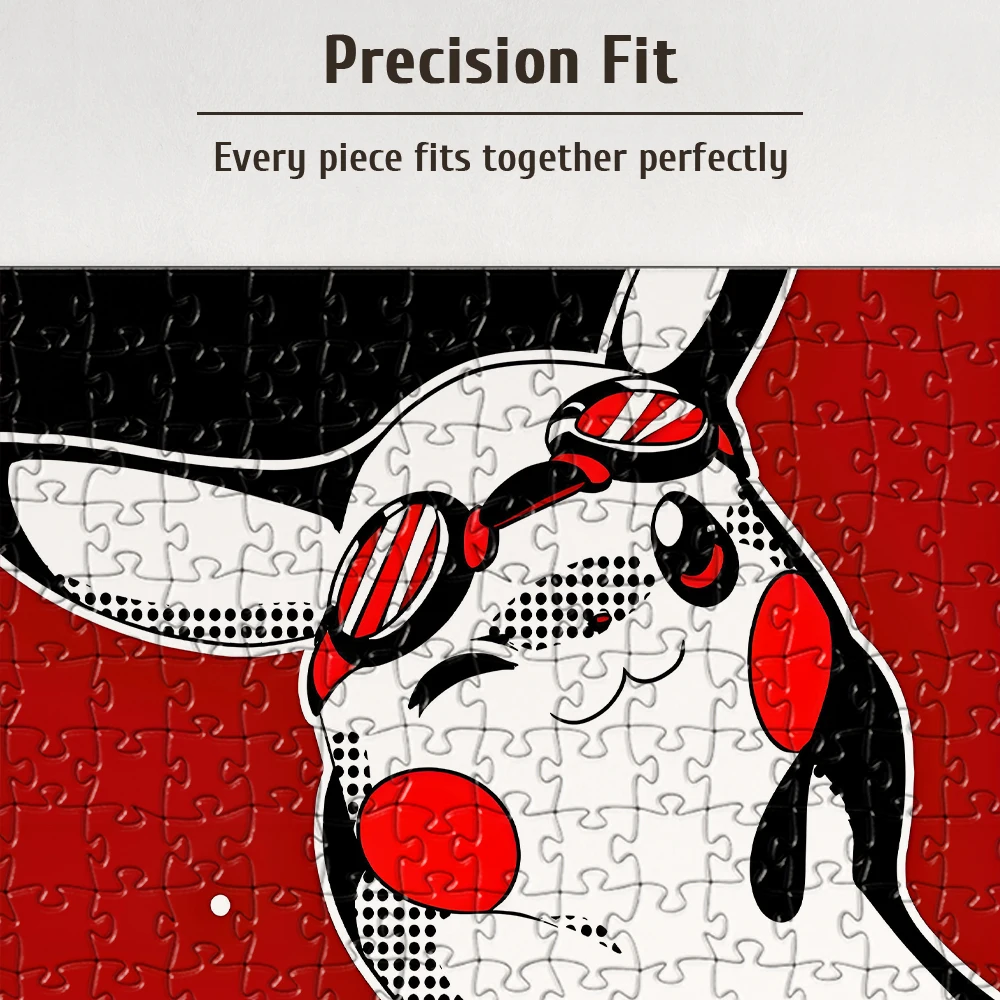 

Деревянная головоломка на тему покемонов — Пикачу — развивающая игрушка, доступна в различных вариантах: 108/200/300/500/1000 элементов.