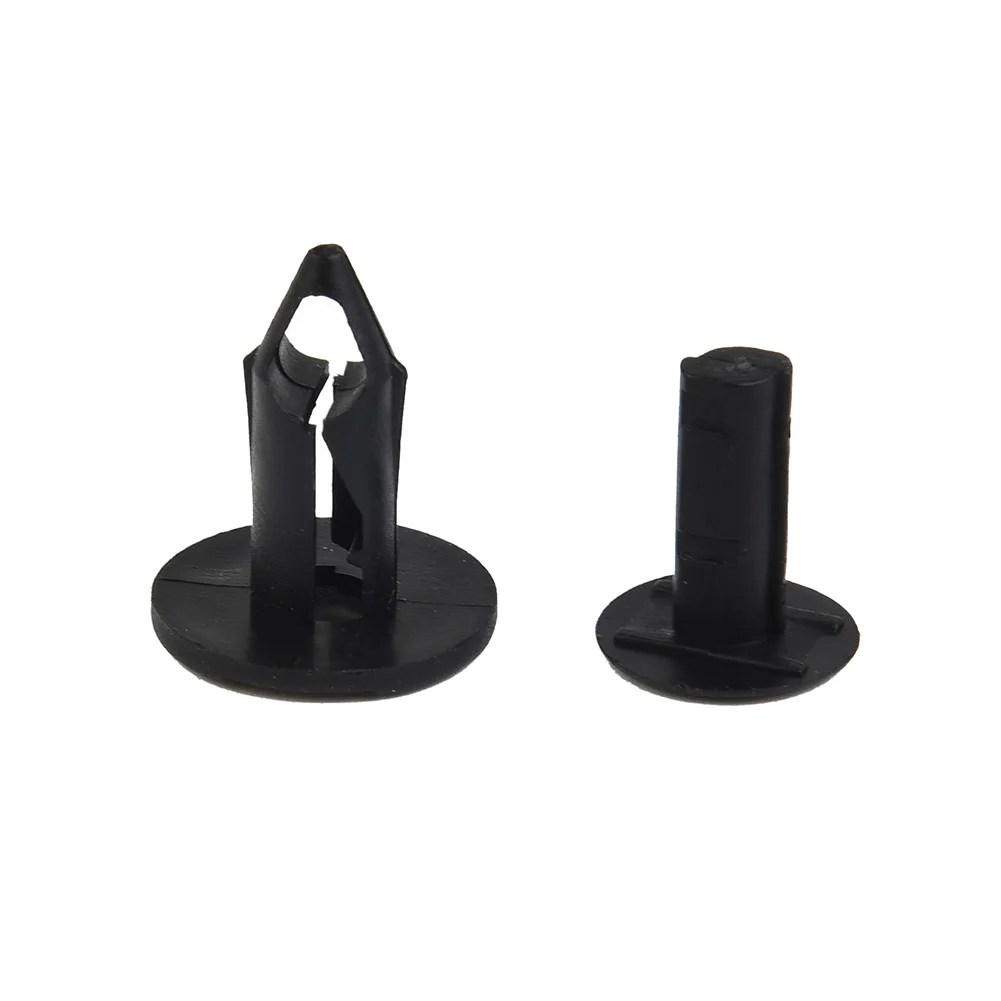 Bumper Door Trim Car Fender Side Skirt Radiator Shield Replacement Plastic Car Rivet Fender Clips Parts Useful