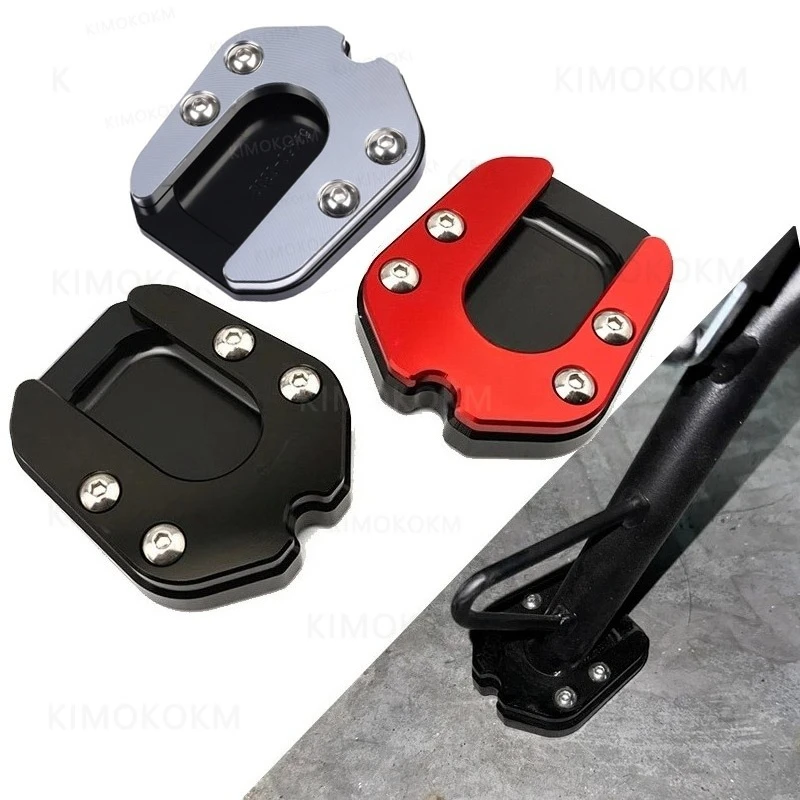 For CFMOTO CF650 650MT 650TR-G Motorcycle Accessories Side Stand Enlarger Plate Kickstand Extension Foot Shelf Support