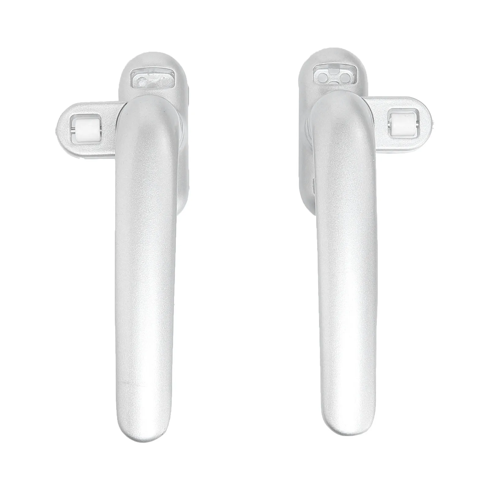 

2Pcs Windows H les Metal Accessories Aluminum Alloy Durable Home Use Easy Installation Zinc Base Thickened Material