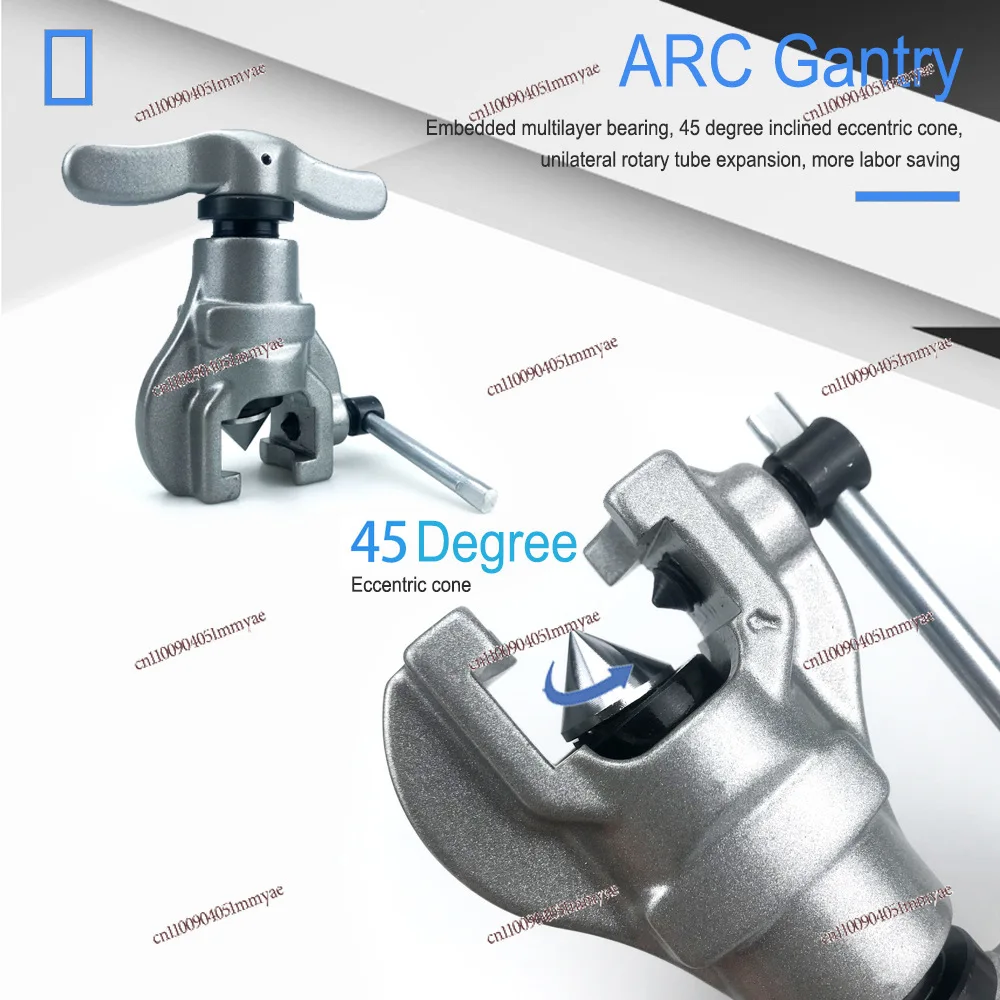 

Eccentric pipe expander 6-hole single splint 3-piece set, does not damage the copper pipe