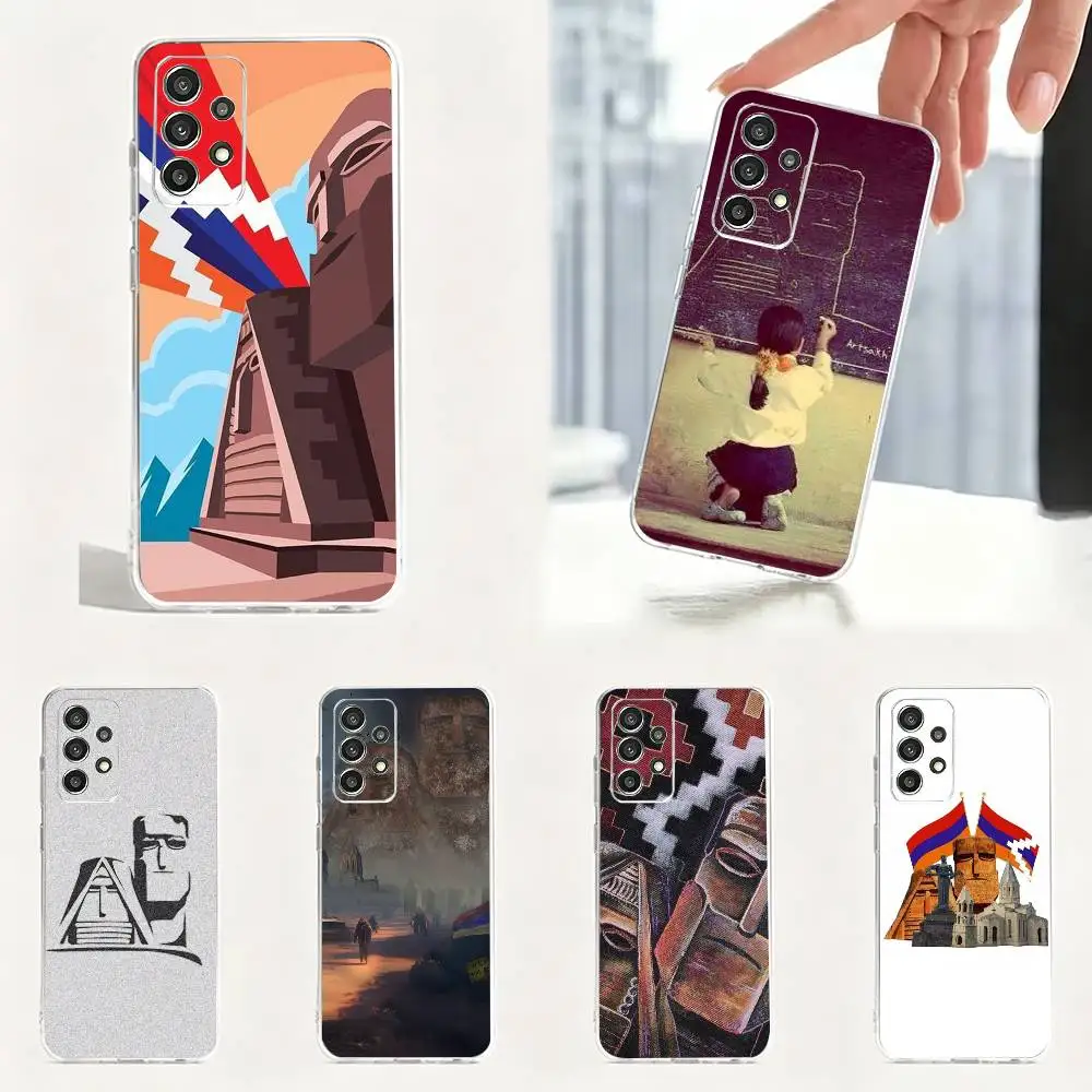 Armenian D-Dedo Babo A-Artsakh Phone Case Soft Black For Samsung S24,S21,S22,S20,S23,S30,Ultra,S20,Plus